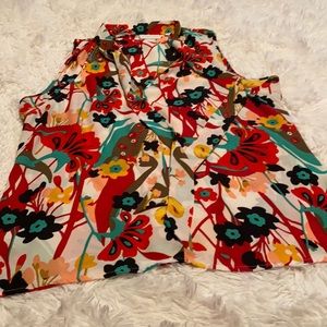 Multi color tank top.